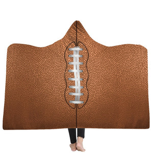 Large Sports Blanket Hoodie