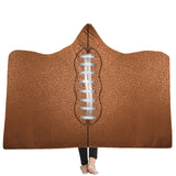 Large Sports Blanket Hoodie