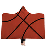 Large Sports Blanket Hoodie