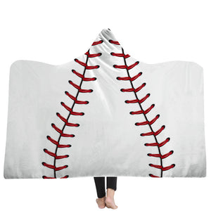 Large Sports Blanket Hoodie