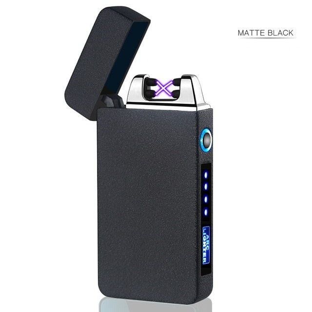 USB Electric Cigarette Lighter Finger print Touch