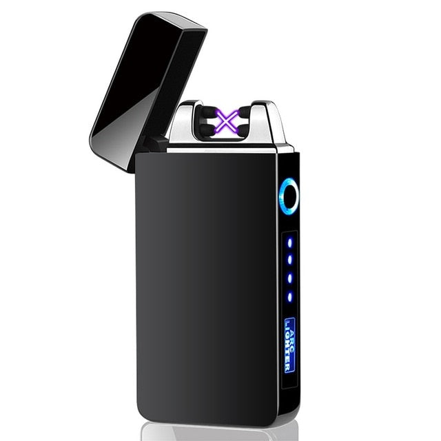 USB Electric Cigarette Lighter Finger print Touch