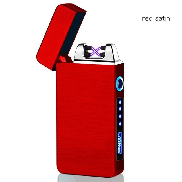 USB Electric Cigarette Lighter Finger print Touch