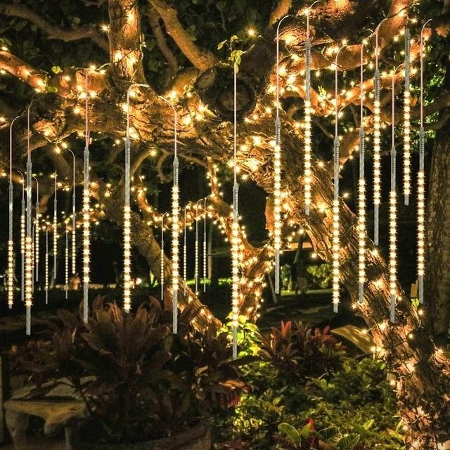 Christmas Meteor Shower Rain Lights