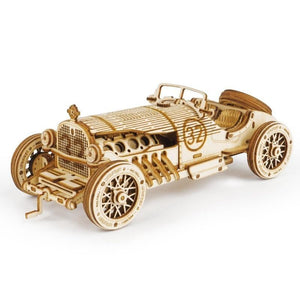 3D Classic Grand Prix Car Wooden Puzzle