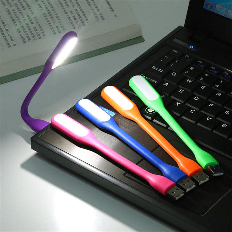 FFFAS Mini Flexible USB Led USB Light Table Lamp Gadgets usb hand lamp For Power bank PC laptop notebook Android phone OTG cable