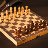 Family Game Wooden Chess Board