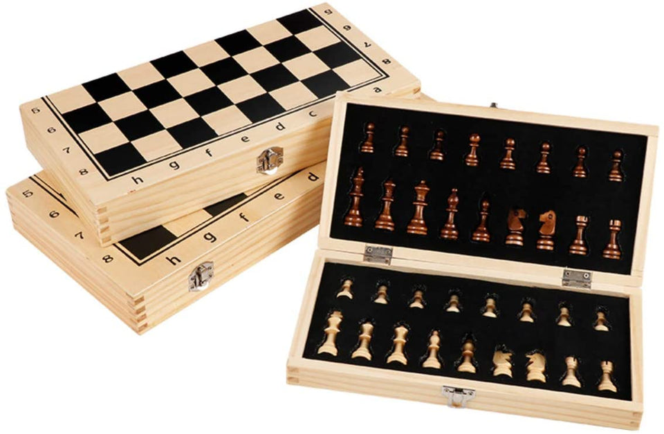 High-Quality Wooden Chess Board