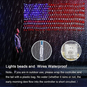 American Flag LED Lights