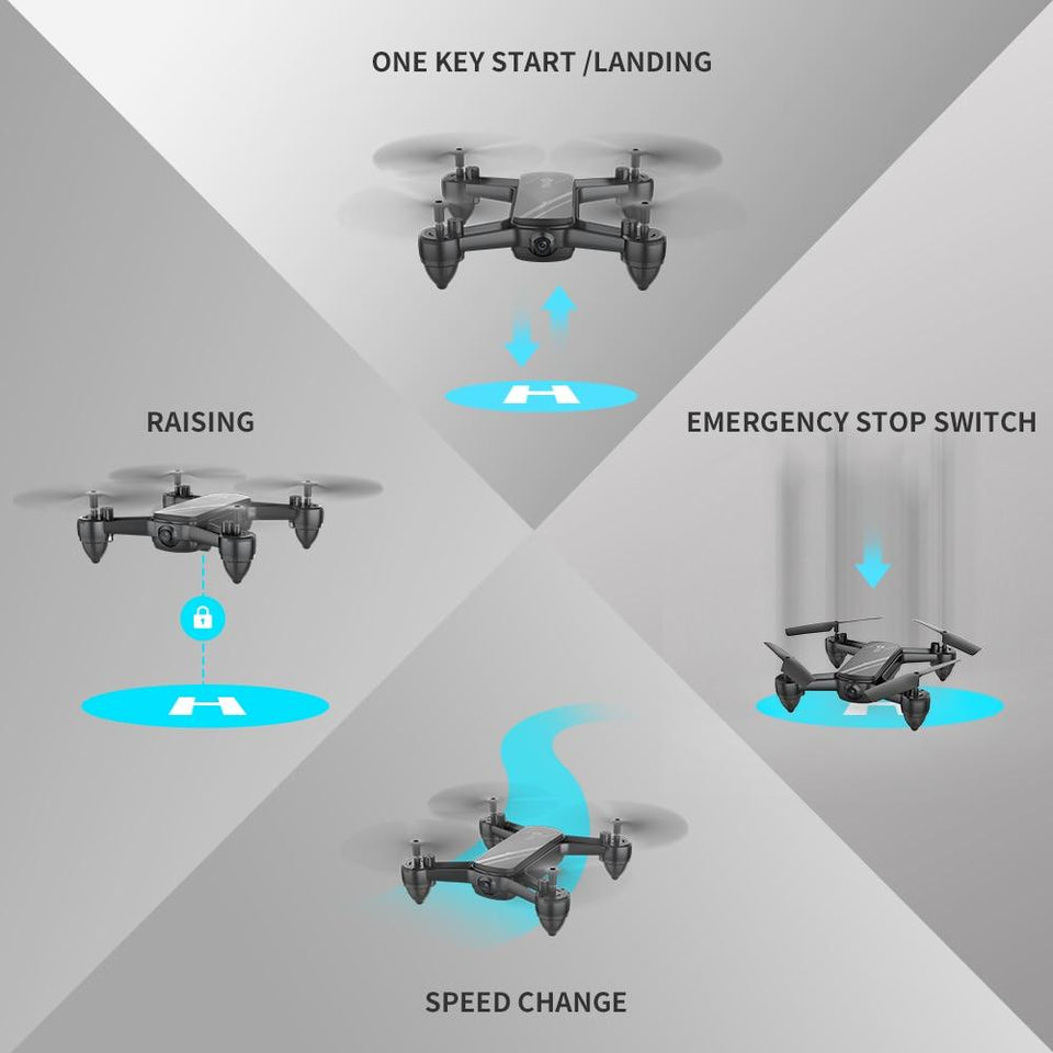 Gesture & Voice Control Drone With HD 1080P Camera