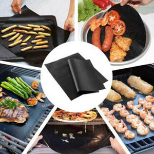 Meijuner BBQ Grill Mat Non-stick Reusable Cooking Sheet