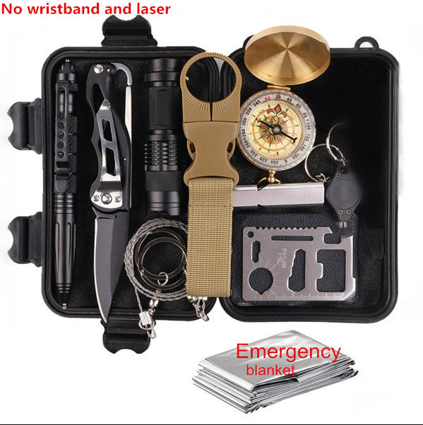 Survival kit set military outdoor